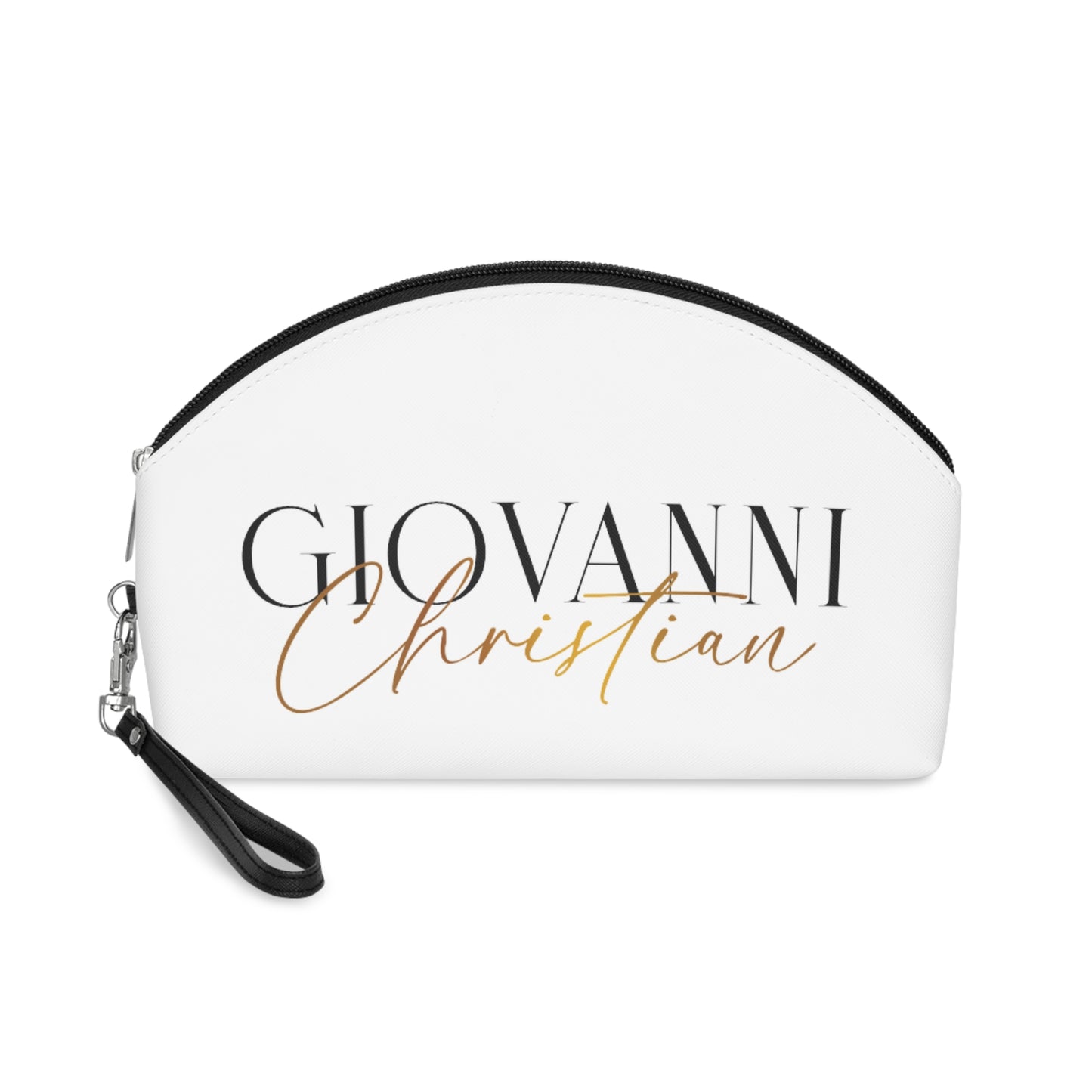 Makeup Bag "Giovanni Christian" Logo | Elegant Cosmetic Pouch